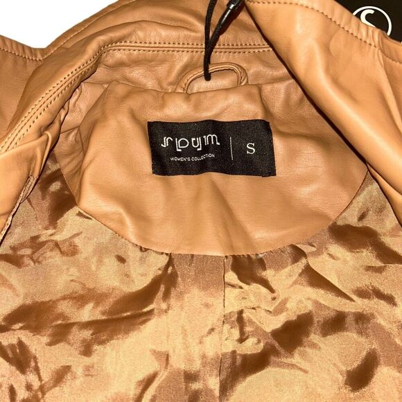 SPYM NWT Faux Leather Jacket size Small - Picture 6 of 7